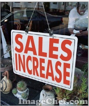 sales increase