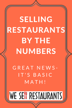 selling restaurants by the numbers