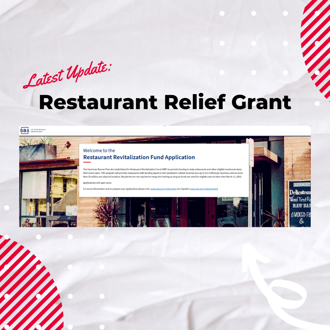 IG Restaurant Relief Grant