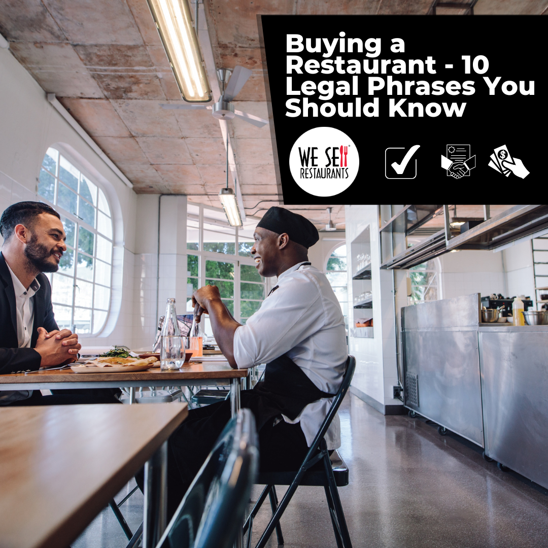 Buying a Restaurant - 10 Legal Phrases You Should Know