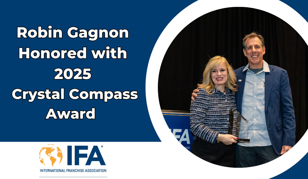 Robin Gagnon Honored with Prestigious Crystal Compass Award at IFA Convention