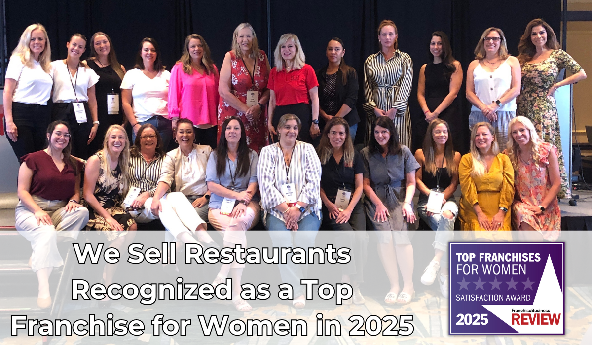 We Sell Restaurants Recognized as a Top Franchise for Women in 2025