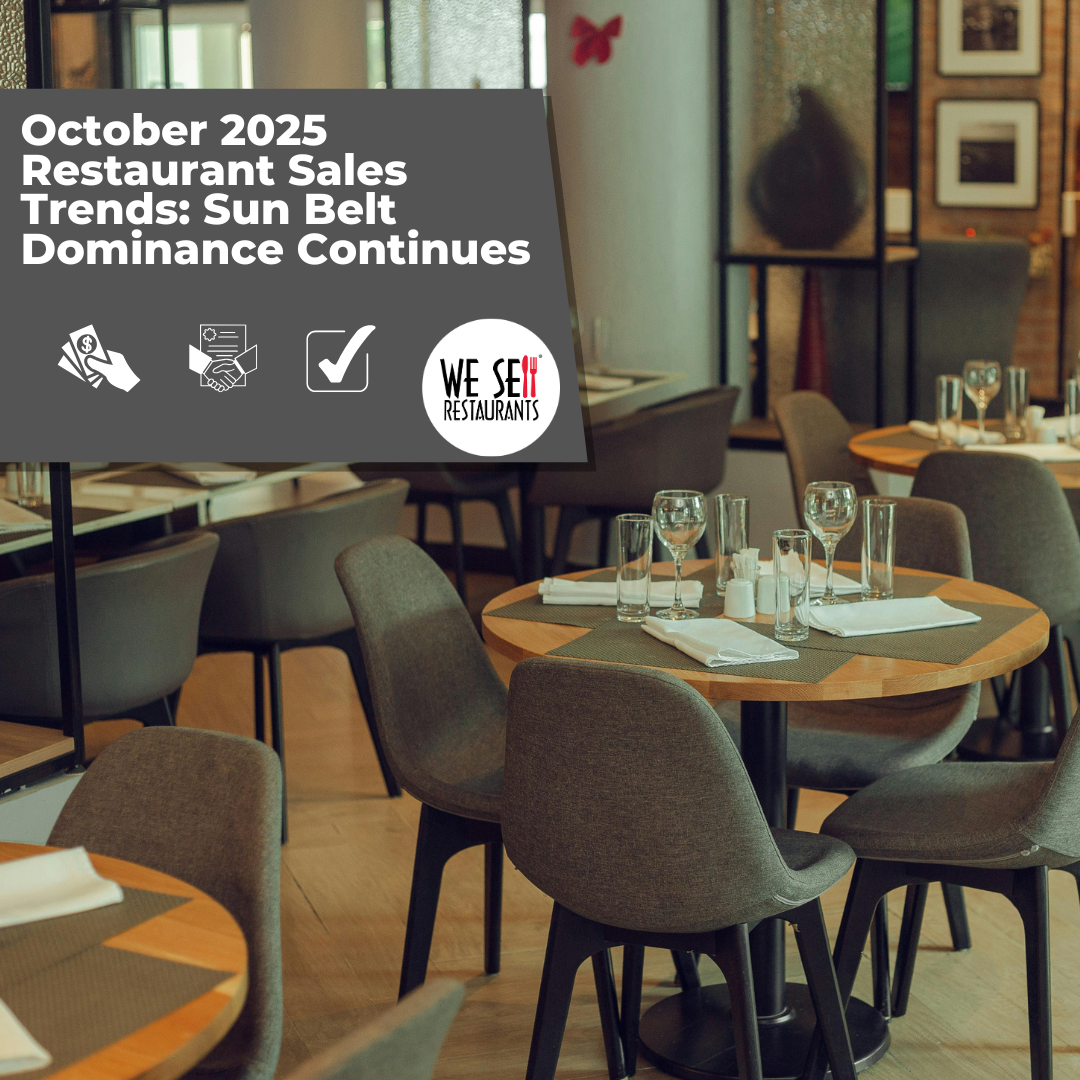 October 2025 Restaurant Sales Trends: Sun Belt Dominance Continues