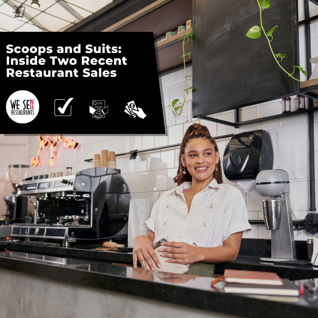 Scoops and Suits: Inside Two Recent Restaurant Sales