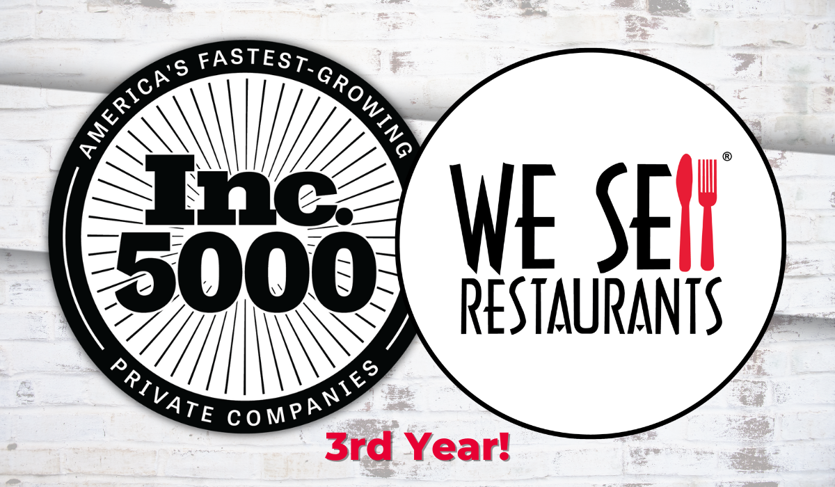 We Sell Restaurants Ranks No. 2,565 on the 2024 Inc. 5000