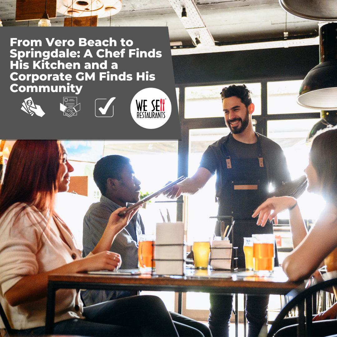 From Vero Beach to Springdale: A Chef Finds His Kitchen and a Corporate GM Finds His&nbsp;Community